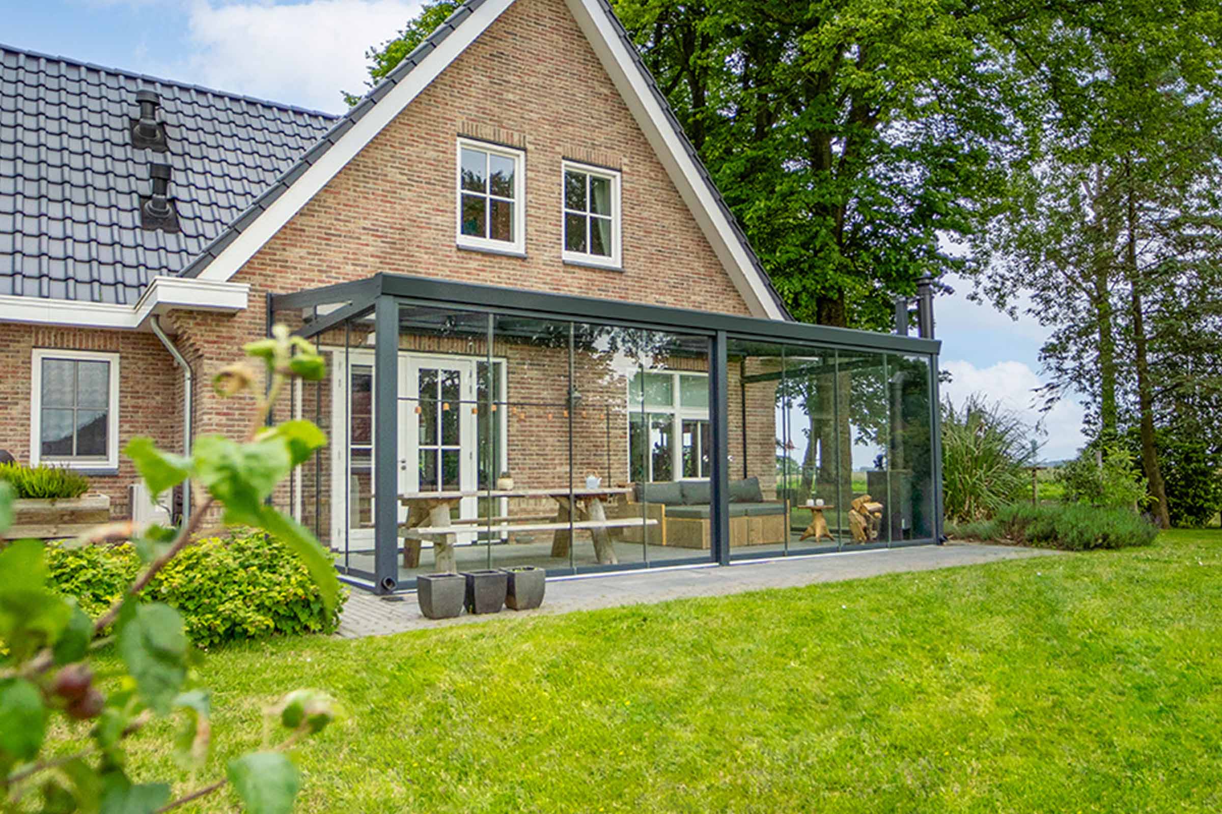 Basicline veranda - showtuin Heeten