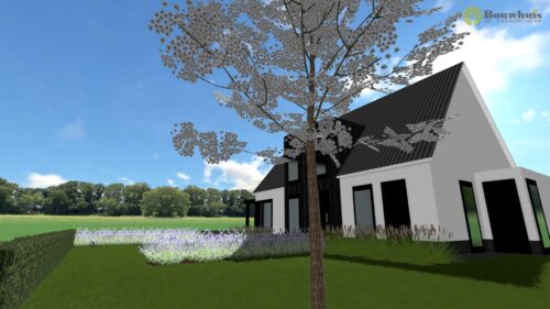 Bouwhuis 3D tuinontwerp