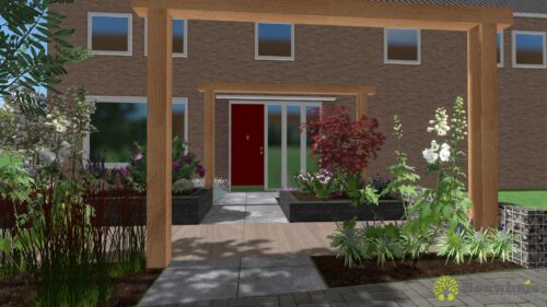 Bouwhuis 3D tuinontwerp