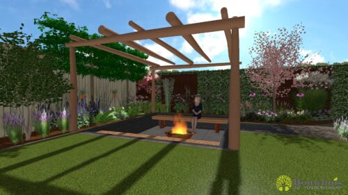 Bouwhuis 3D tuinontwerp