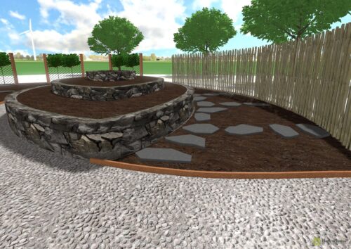 Bouwhuis 3D tuinontwerp